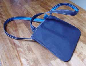 Canvas handbag