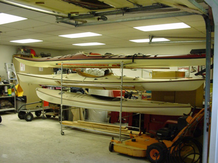 My 3 kayaks